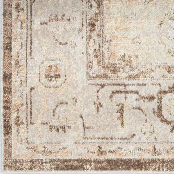 nourison Astra Machine Washable Beige Indoor only Persian Rug ASW11 Home