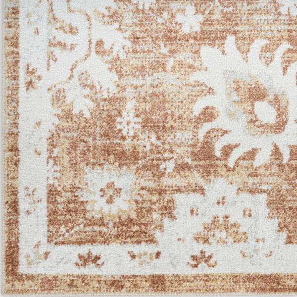 Nourison Astra Machine Washable Copper Indoor Only Persian Rug ASW19