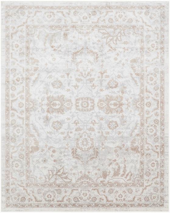 Nourison Astra Machine Washable Grey Indoor Only Persian Rug ASW20
