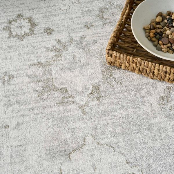 Nourison Astra Machine Washable Ivory Indoor Only Persian Rug ASW19