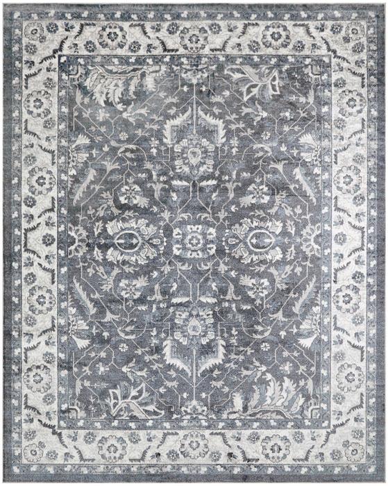 Nourison Astra Machine Washable Slate Indoor Only Persian Rug ASW20