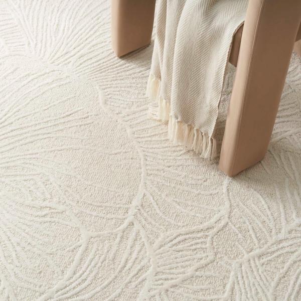 Nourison Avra Ivory Indoor Only Floral Rug AVR01 Home