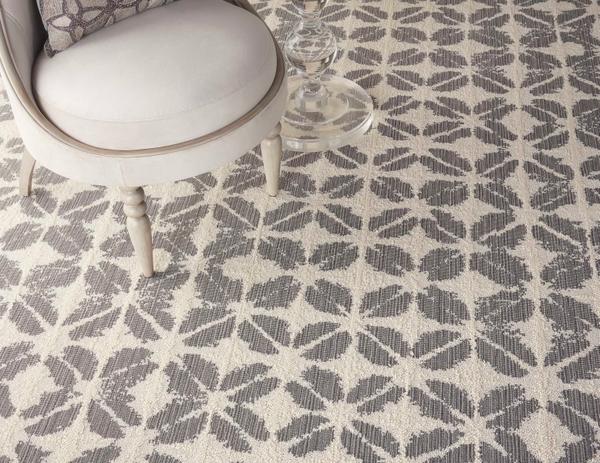 Nourison BEL AIR EASTGATE ESTGT GULL/IVORY BROADLOOM CARPET