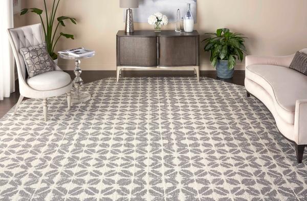 Nourison BEL AIR EASTGATE ESTGT GULL/IVORY BROADLOOM CARPET