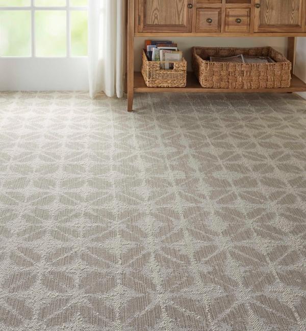 Nourison BEL AIR EASTGATE ESTGT SHELL/IVORY BROADLOOM CARPET