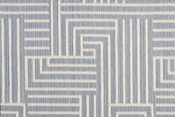 Nourison BEL AIR MULHOLLAND MUHLL SURF/IVORY BROADLOOM CARPET