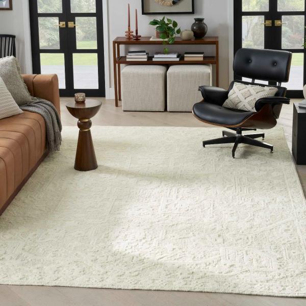 Nourison Blanco Ivory Indoor Only Persian Rug BLO01 Home