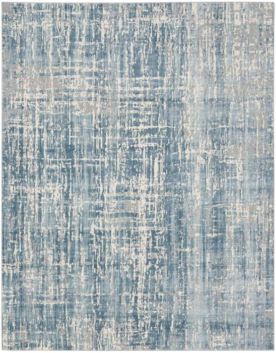 Nourison Calvin Klein Enchanting Abstract Blue Rug ECH04