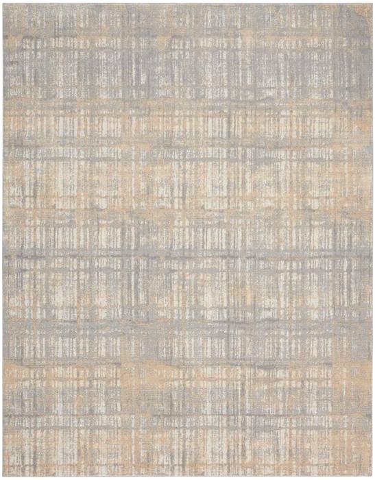Nourison Calvin Klein Enchanting Abstract Grey/Beige Rug ECH05