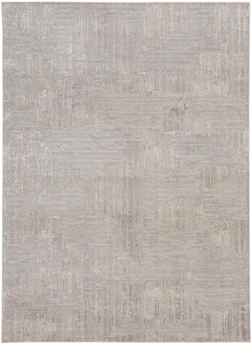Nourison Calvin Klein Irradiant Abstract Black/Ivory Rug IRR06
