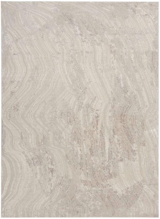 Nourison Calvin Klein Irradiant Abstract Silver Grey Rug IRR09