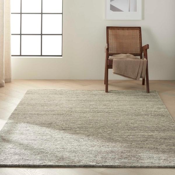 Nourison Calvin Klein Kathmandu Contemporary Handmade Grey Rug CK920