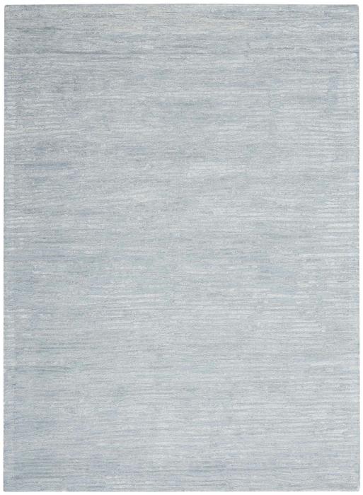 Nourison Calvin Klein Linear Modern Light Blue Rug LNR01