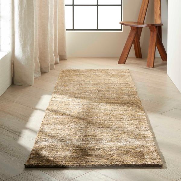 Nourison Calvin Klein Mesa Jute Blend Tan Rug MSA01