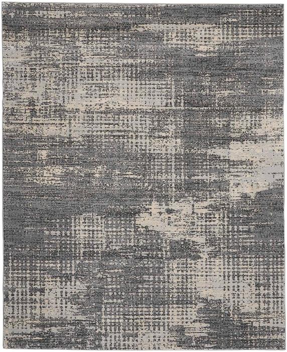 Nourison Calvin Klein Rush Abstract Grey/Beige Rug CK953