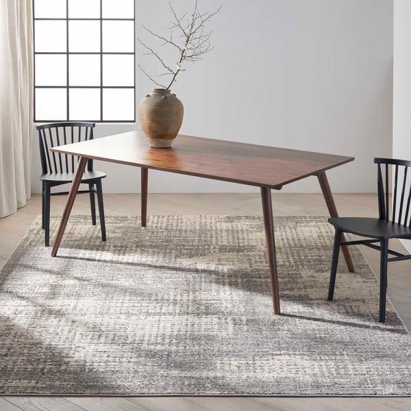 nourison Calvin Klein Rush Abstract Grey/Beige Rug CK953