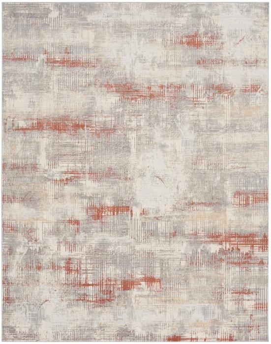 Nourison Calvin Klein Rush Abstract Grey/Multicolored Rug CK951