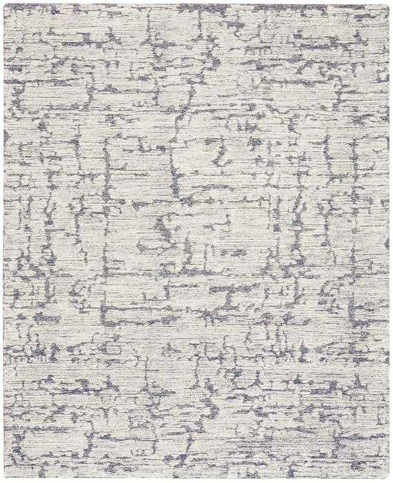 Nourison Calvin Klein Sculptural Abstract Blue Rug SCL01