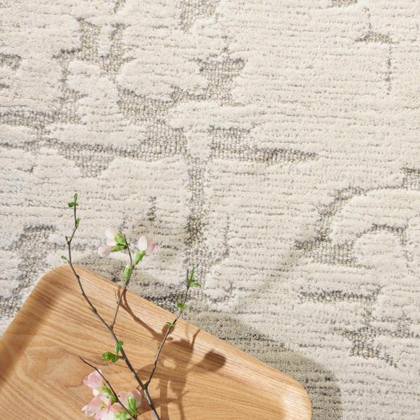Nourison Calvin Klein Sculptural Abstract Ivory Rug SCL01