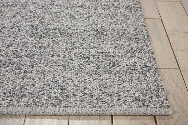 Nourison Calvin Klein Tobiano Flat Weave Grey Rug TOB01