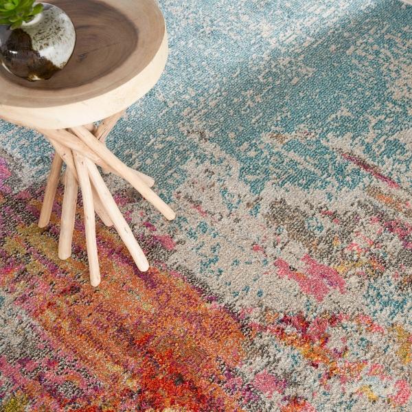 Nourison Celestial Abstract Multicolored Rug CES02 Home