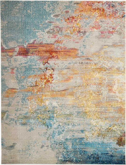 Nourison Celestial Abstract Multicolored Rug CES02 Home