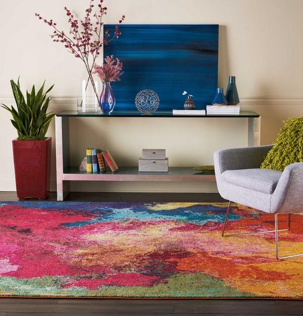 Nourison Celestial Abstract Multicolored Rug CES04 Home