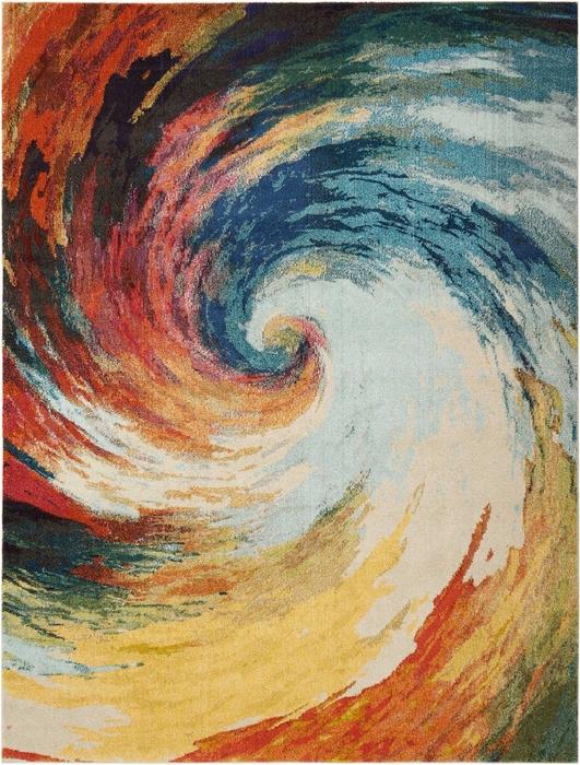 Nourison Celestial Modern Abstract Multicolored Rug CES07 Home