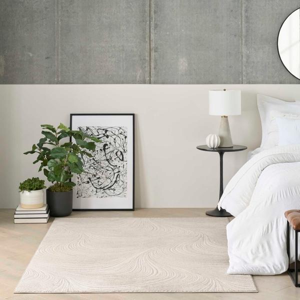 Nourison Central Park West Beige Indoor Only Abstract Rug CEP02