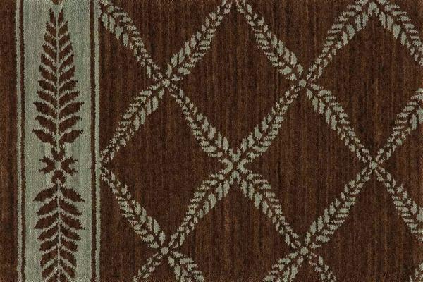 Nourison CHATEAU NORMANDY NO01 BROWN/GREEN BROADLOOM BROADLOOM CARPET