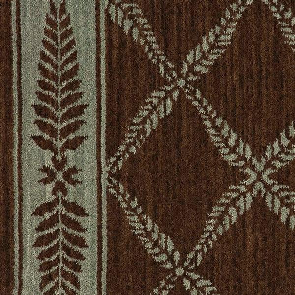 nourison CHATEAU NORMANDY NO01 BROWN/GREEN BROADLOOM BROADLOOM CARPET