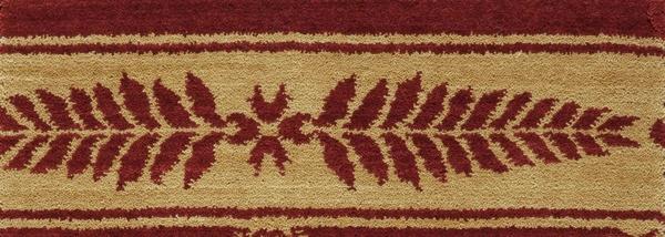 nourison CHATEAU NORMANDY NO11 RUBY BORDER BROADLOOM CARPET