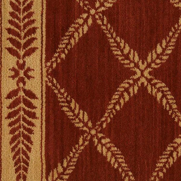 Nourison CHATEAU NORMANDY NO21 RUBY RUNNER BROADLOOM CARPET