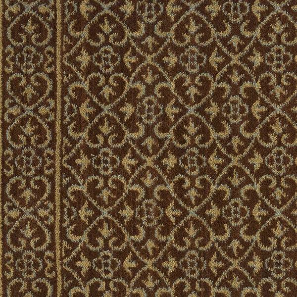 Nourison CHATEAU REIMS RM21 BROWNSTONE RUNNER BROADLOOM CARPET