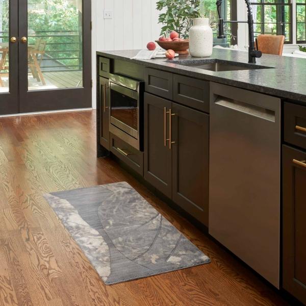 Nourison Christopher Guy S/Wl Grey Beige Indoor Only Floral Rug CGS40 Home