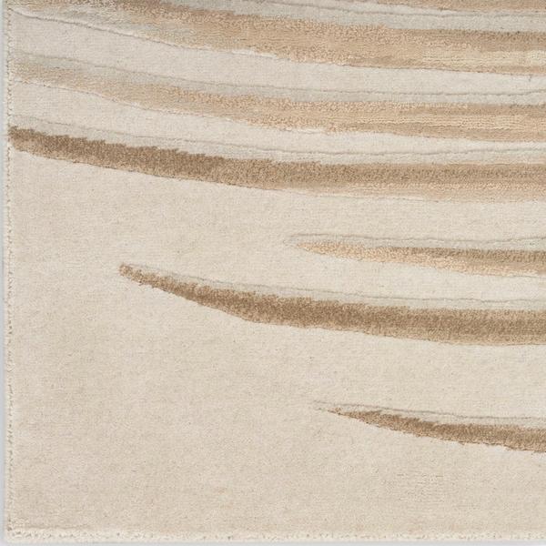 nourison Christopher Guy S/Wl Ivory Sand Indoor only Abstract Rug CGS39 Home