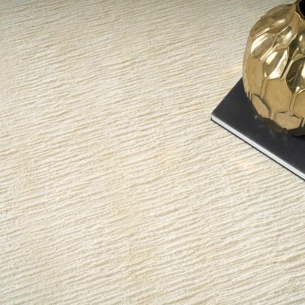 Nourison Christopher Guy Silk Symphony Ivory Indoor Only Abstract Rug CGP01