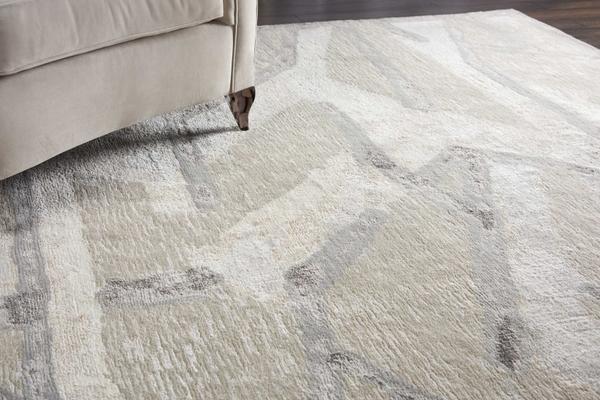 Nourison Christopher Guy Wool Abstract Beige/Grey Rug CGW16 Home