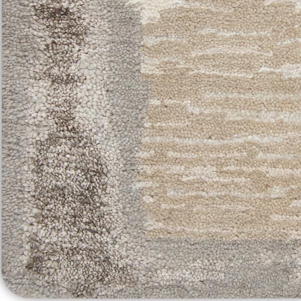 nourison Christopher Guy Wool Abstract Beige/Grey Rug CGW16 Home