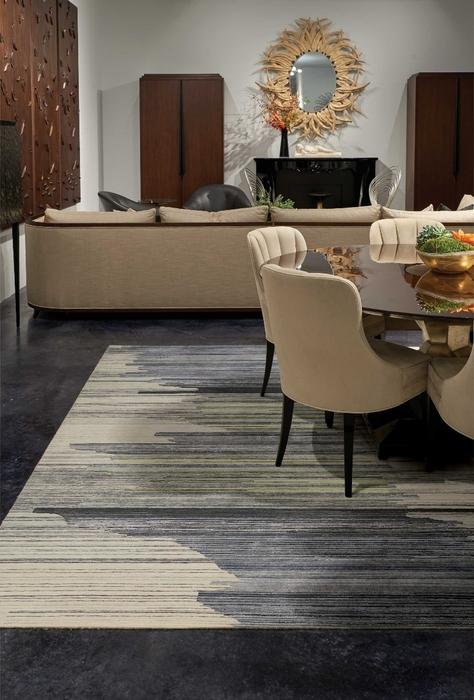 Nourison Christopher Guy Wool & Silk Abstract Multicolored Rug CGS23 |Nourison Home