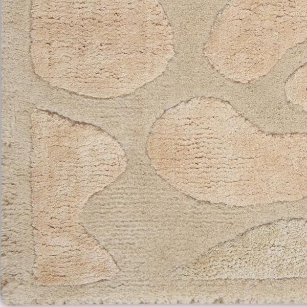 nourison Christopher Guy Wool & Silk Floral Ivory/Blue Rug CGS20 Home