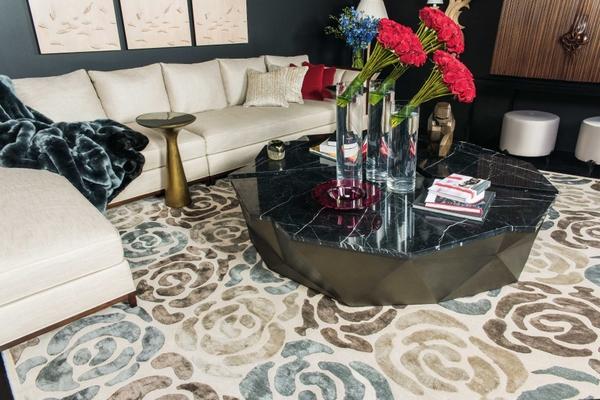 Nourison Christopher Guy Wool & Silk Floral Multicolored Rug CGS20 Home