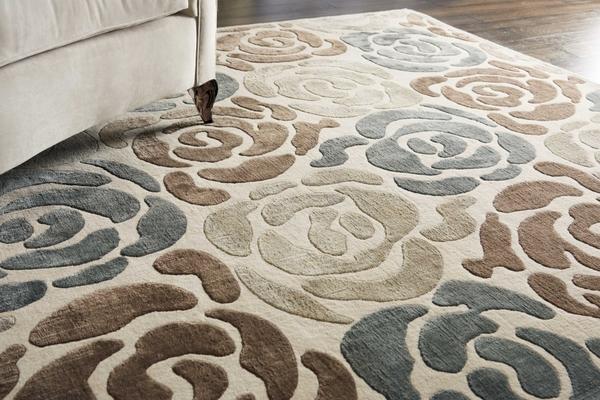 Nourison Christopher Guy Wool & Silk Floral Multicolored Rug CGS20 Home