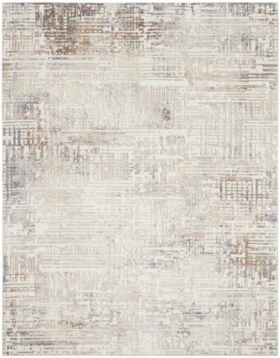 Nourison Ck005 Enchanting Cream Grey Indoor Only Abstract Rug ECH05 Home