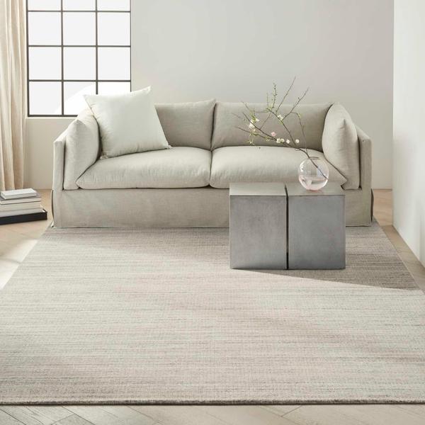 nourison CK040 Abrash Grey Indoor only Abstract Rug ABA01 Home