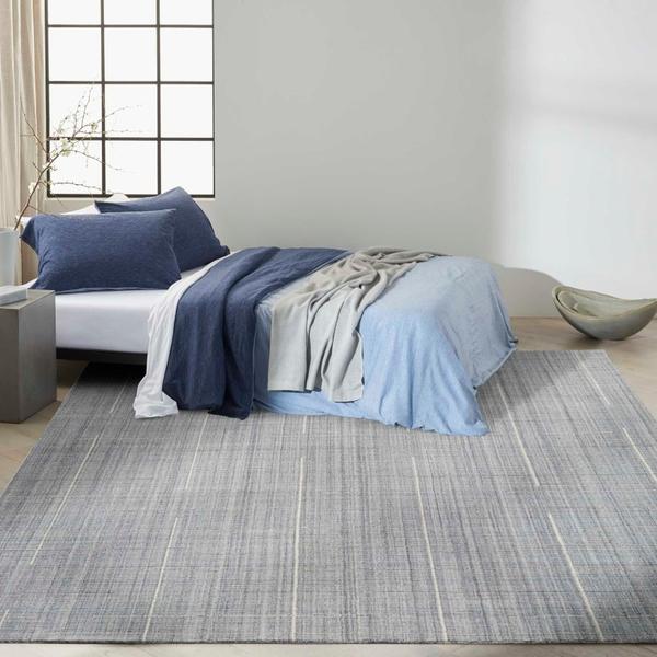 nourison CK041 Architectura Denim Indoor only Abstract Rug ACT01 Home