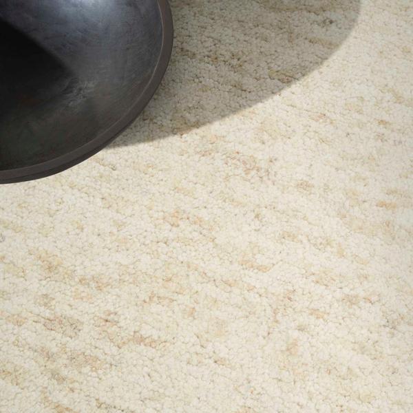 Nourison CK042 Billows Ivory Beige Indoor Only Abstract Rug BIL01 Home