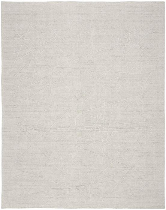Nourison CK044 Wander Ivory Grey Indoor Only Abstract Rug WND01 Home