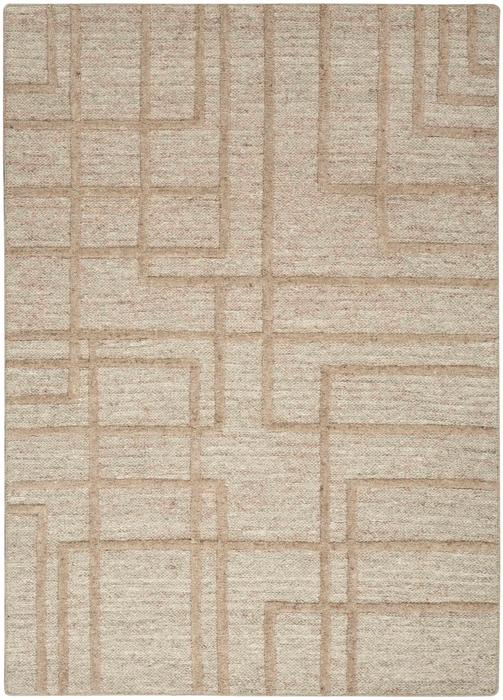 Nourison CK045 Impressions Camel Indoor Only Geometric Rug IMP01 Home