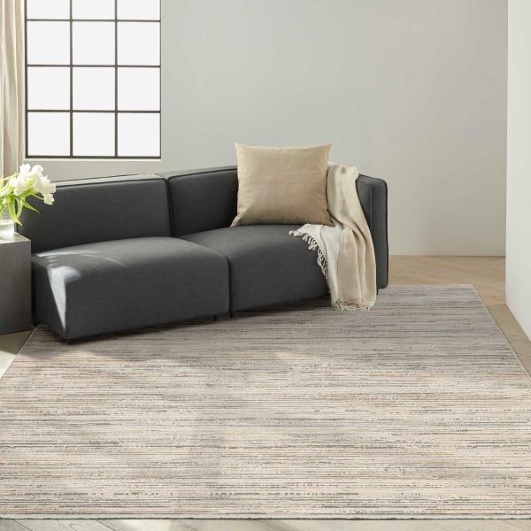 nourison CK078 Summit Ivory Multicolor Indoor only Abstract Rug SUM04